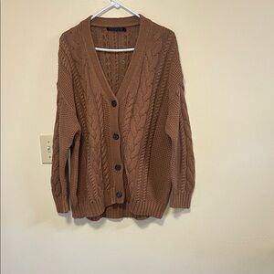 Jenni Kayne Tan Knit Sweater